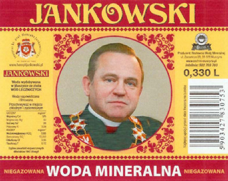 Woda mineralna Jankowski
